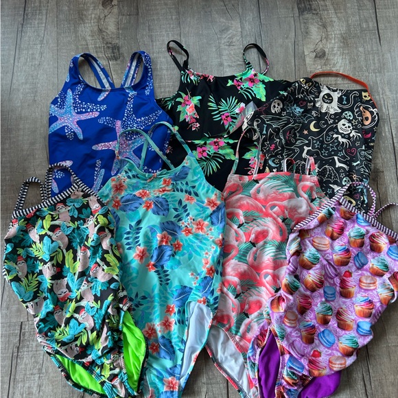 Colorful Patterned Swimsuits Collection - Picture 1 of 1